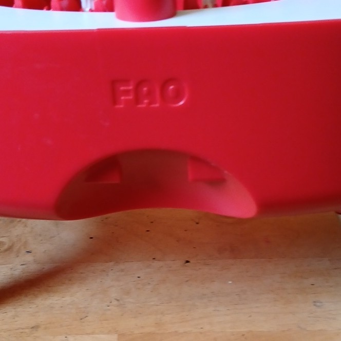 FAO Red Circular Knitting Machine with Manual and Auto Modes