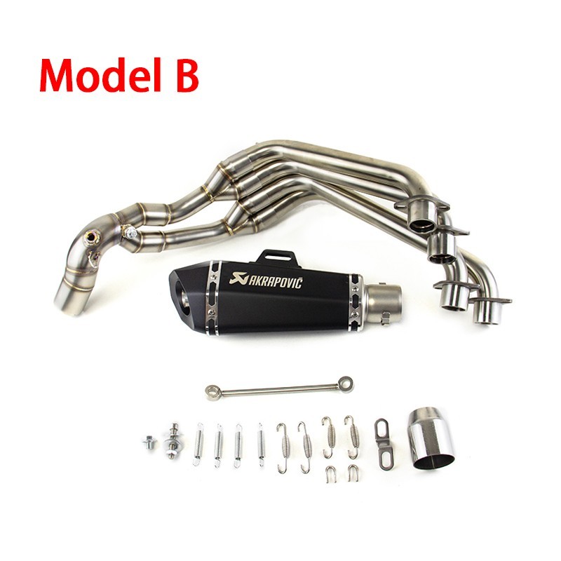 For Honda CBR650R CBR650F 2014-2026 CB650R Full System Exhaust Tips Header Pipe