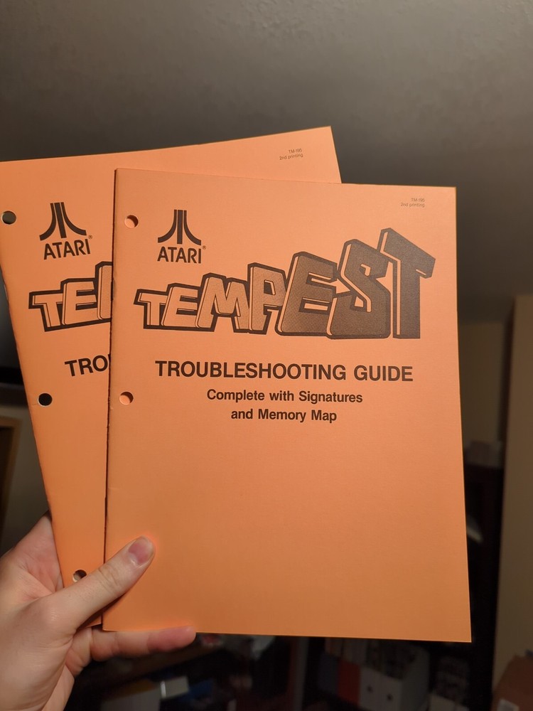 Tempest troubleshooting Guide For Arcade Board