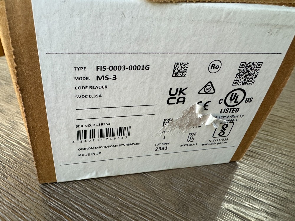 MICROSCAN MS-3 LASER FREE SHIPPING