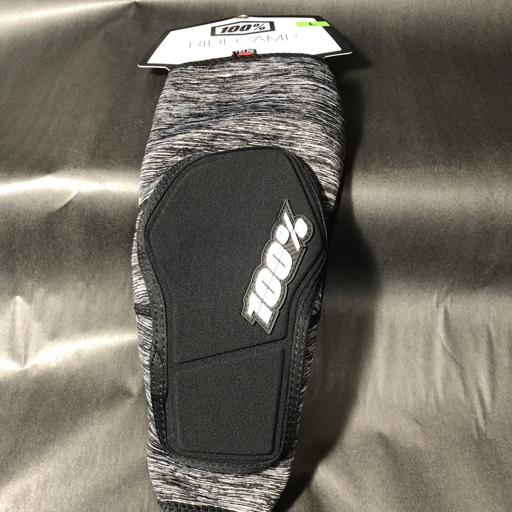 100% Ridecamp Elbow Guards Gray/Black Large ( BW5)