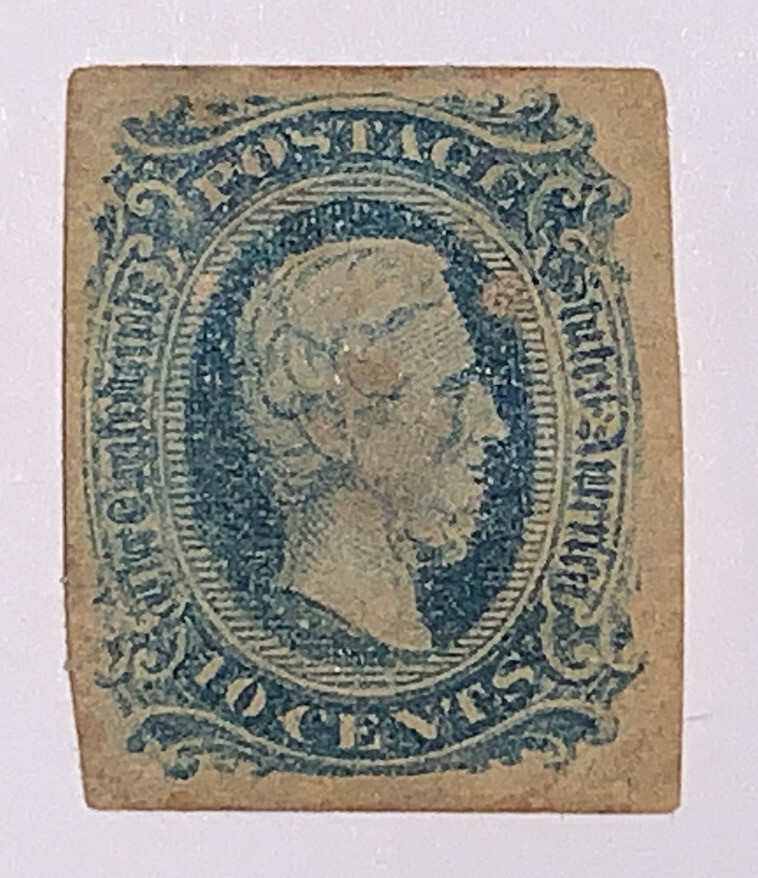 Travelstamps: US Stamps CONFEDERATE CSA SCOTT #11 MINT OG H