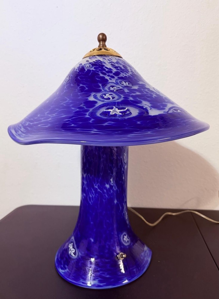Nicholson  table lamp blown glass