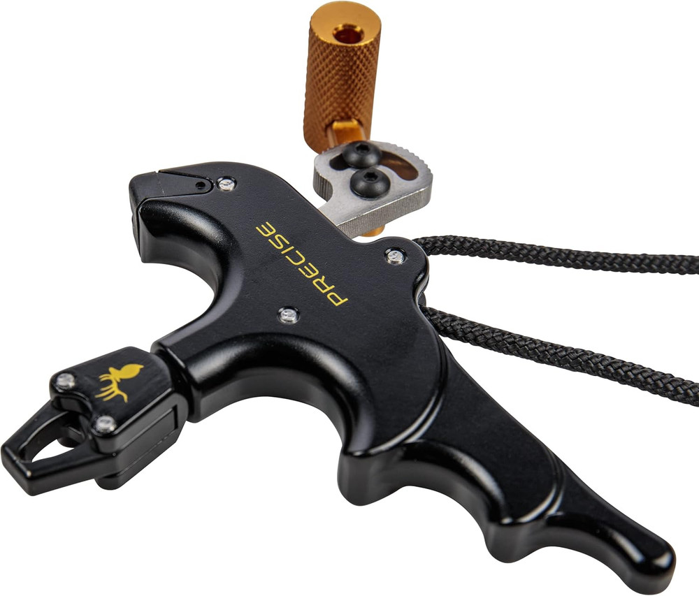 Precise Bow Release, 4-Finger T Handle Release, Includes Sling Wrist Strap, Torq