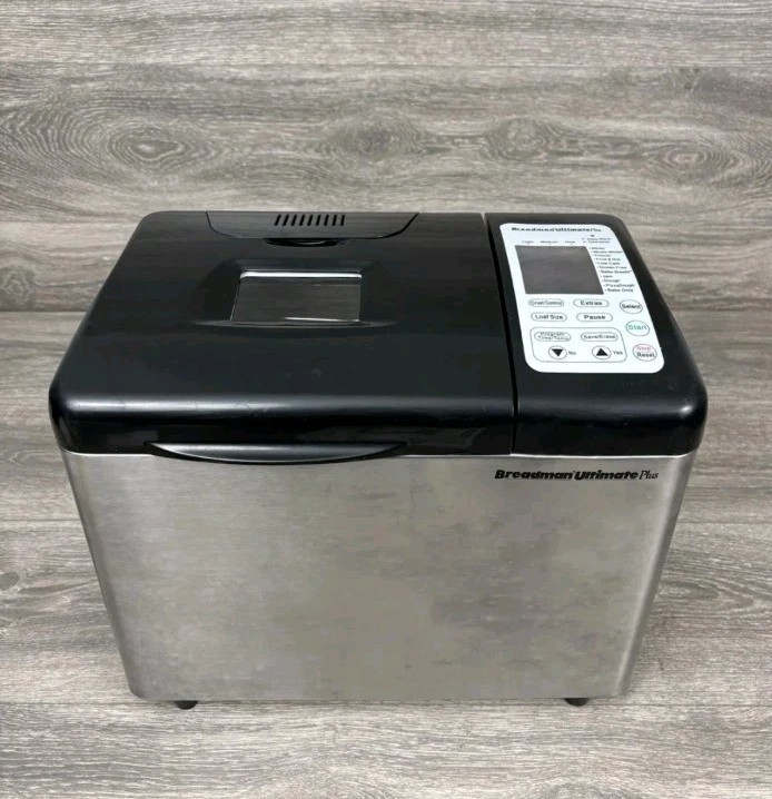 Breadman Ultimate TR2500BC Bread Machine Maker Baking Automatic 1 to 2 LB
