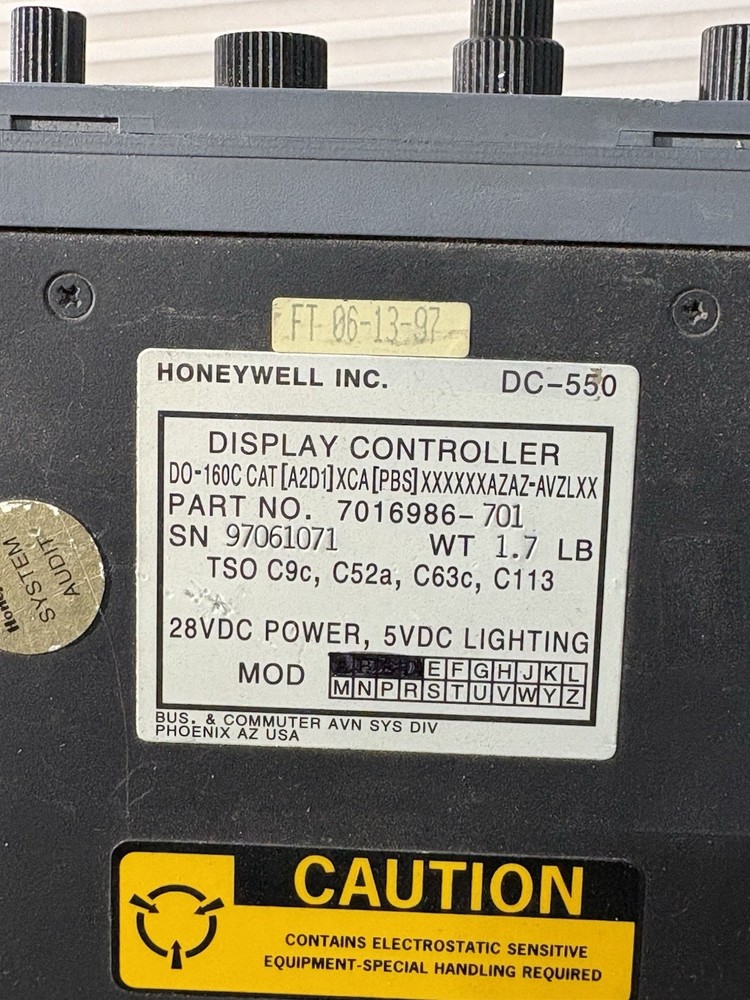 DISPLAY CONTROLLER DC-550