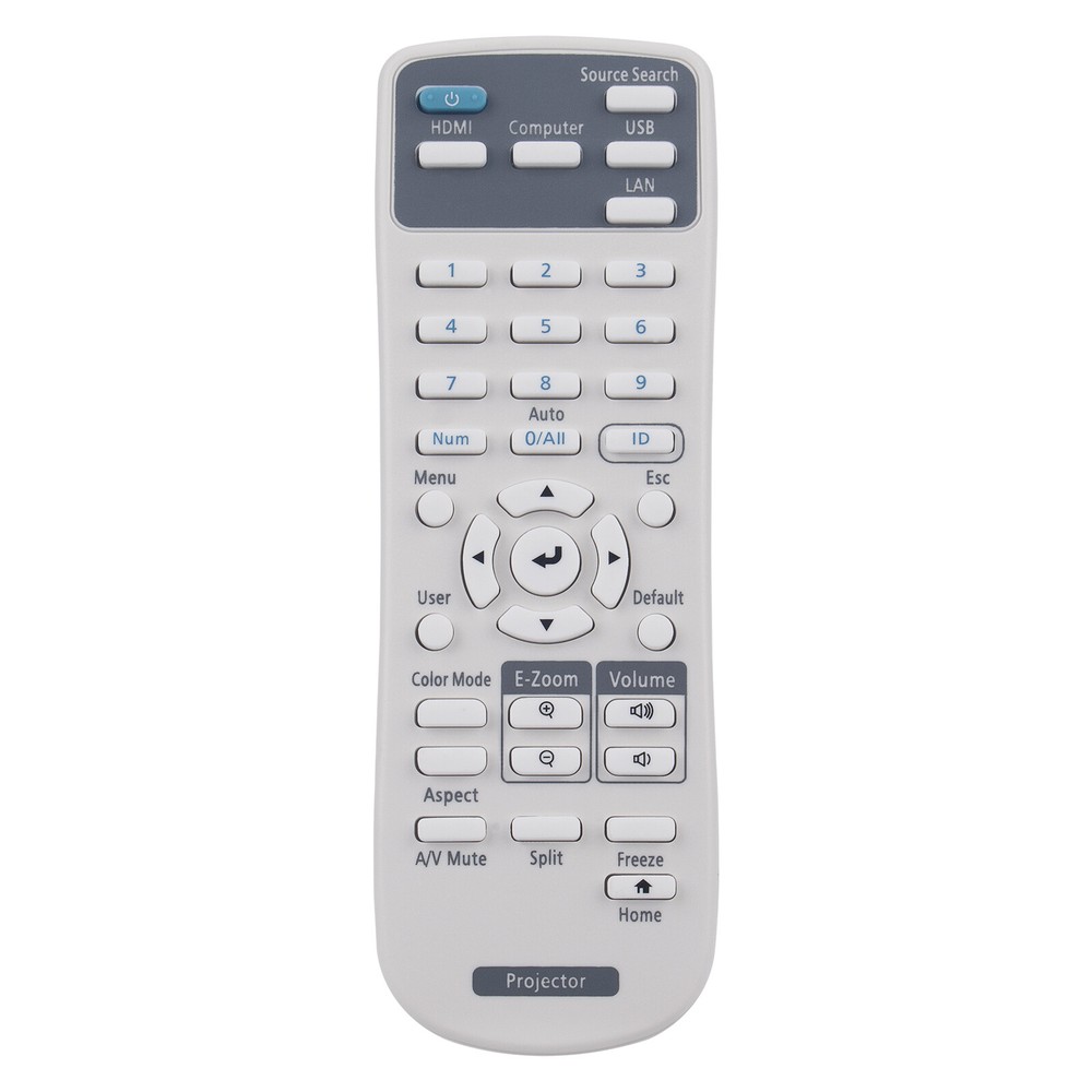 Replace Remote for Epson Projector PowerLite E20 119W 118 BrightLink 735Fi 725Wi