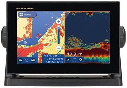 Furuno GP1971F 9" Color GPS Chartplotter 50/200 kHz 600W 1kW CHIRP Fishfinder