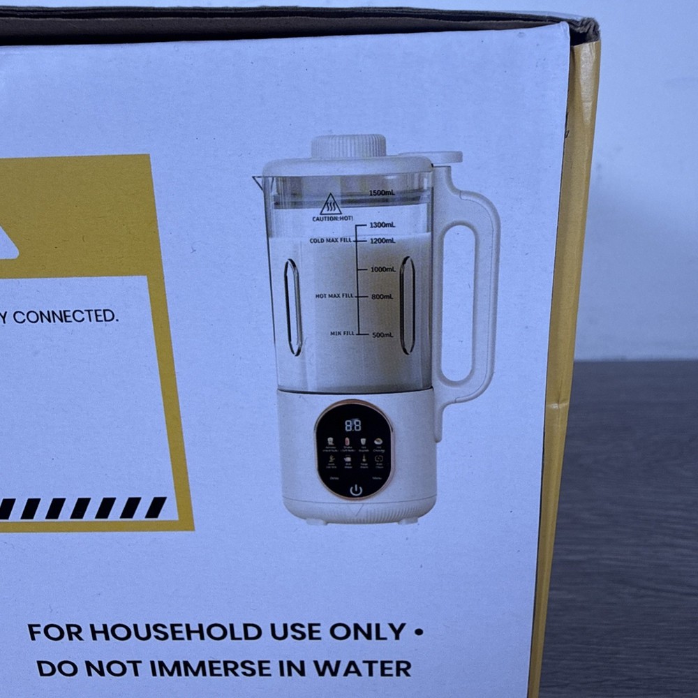 50oz Automatic Nut Milk Maker Almond Milk Machine with Delay Start Keep Warm