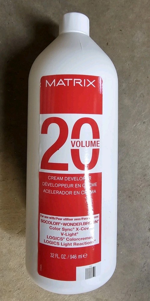 Matrix 20 Volume Cream Developer 32 oz - PACK OF 2