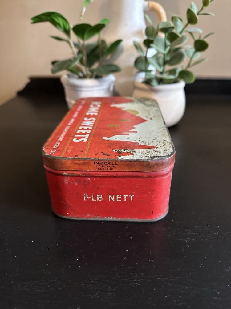 Vintage Pascall Home Sweets Tin