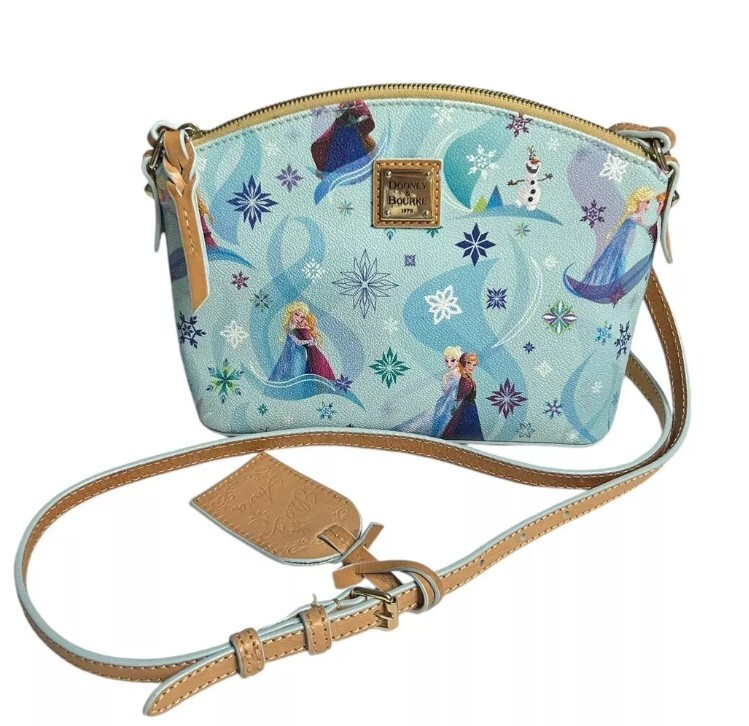 Disney Dooney & Bourke Crossbody Satchel Elsa Anna Gift Purse Bag Present New
