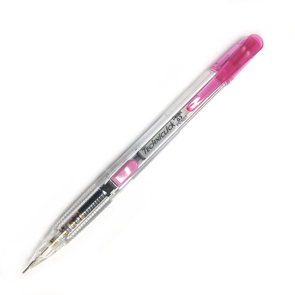 Pentel Pd105t Techniclick Mechanical Pencil Side click 0.5mm 4PC SET