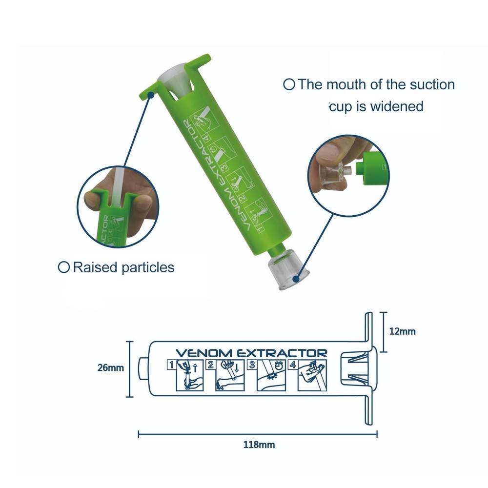 Bite Sucker Promote Healing Vacuum Negative Pressure Bite Extractor Tool