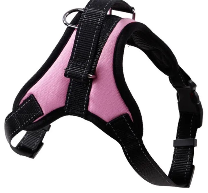 Saddle Type Pet Harness -Pink-NEW