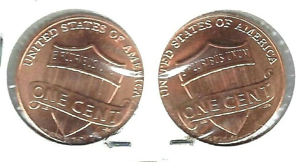2010-D & P Two Brilliant Uncirculated Lincoln Cent Type Coins