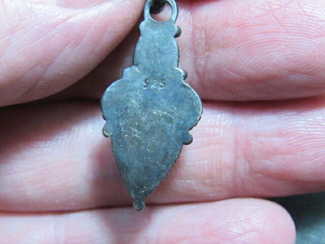 Amethyst pendent sterling