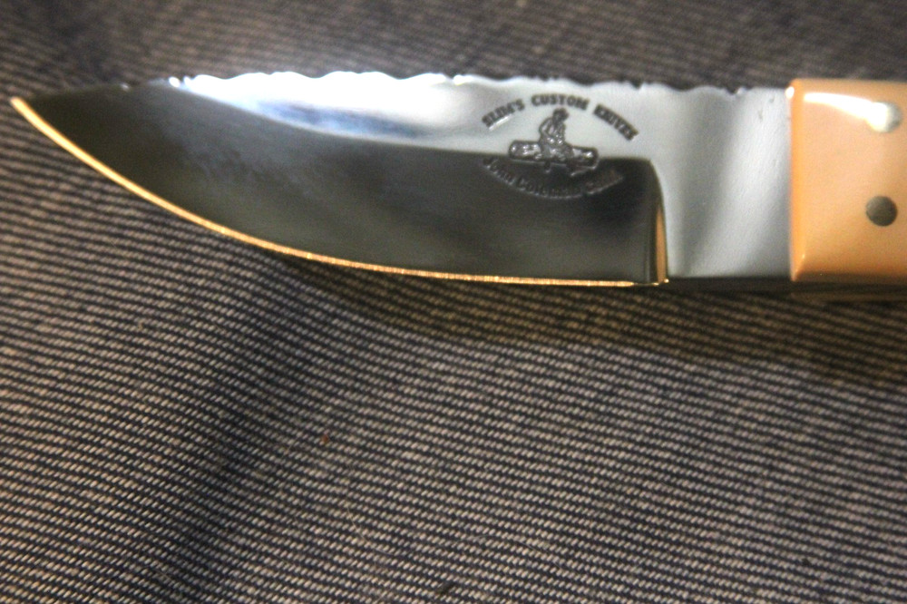 HAND MADE KNIFE BY JOHN "SLIM" COLEMAN