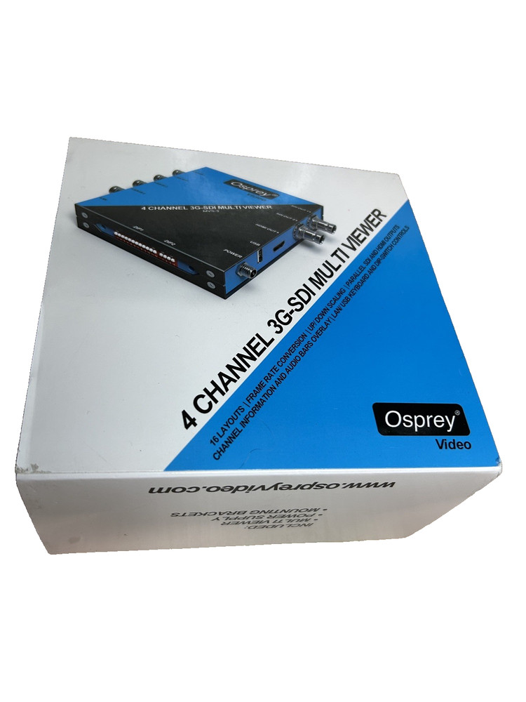 Osprey MVS-3 SDI Multiviewer with Scaling and Frame Rate Conversion  [ New ]