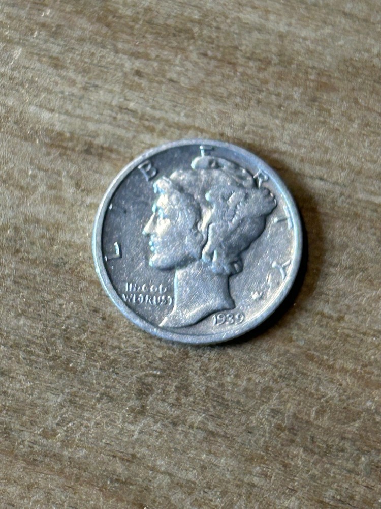 1939S Mercury Dime VG+