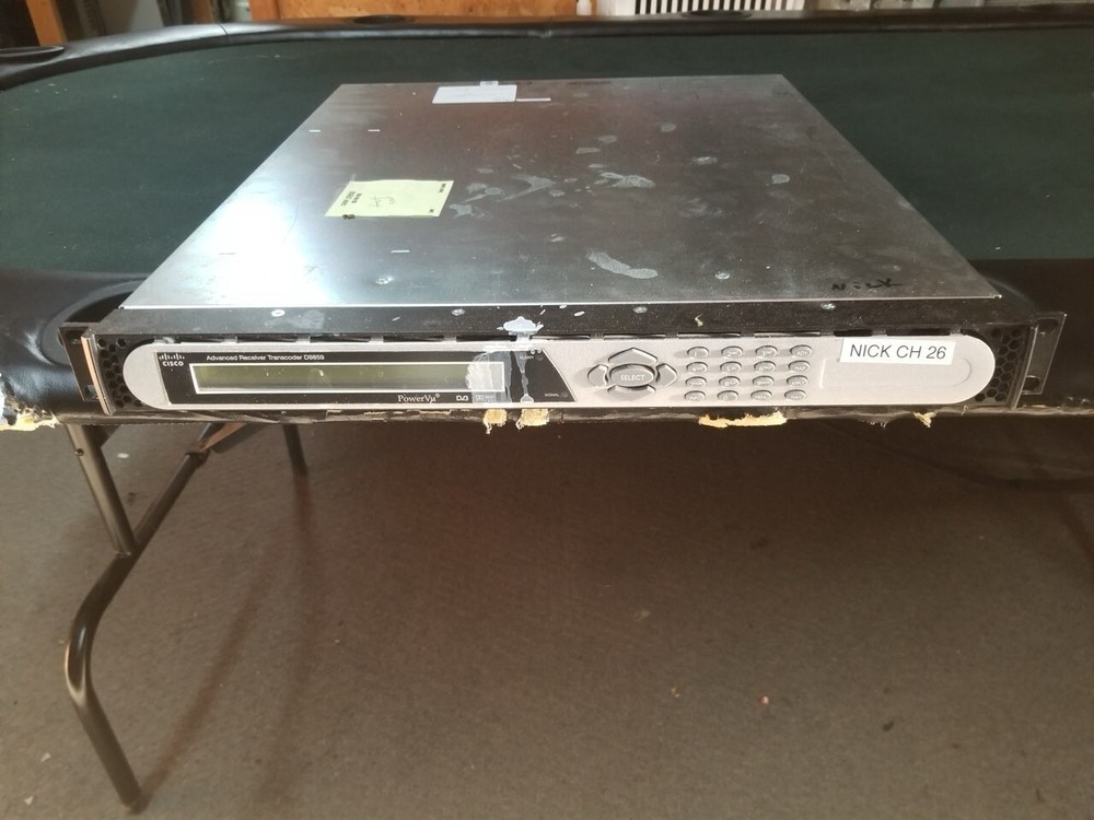 Cisco D9859 Advanced Transcoder Satellite Receiver SD HD