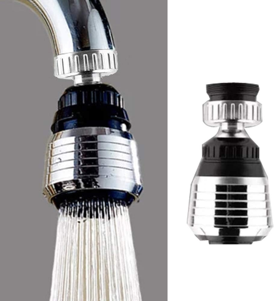 360 Rotate Swivel Water Saving Tap Aerator Diffuser Faucet Nozzle Filter Adapter