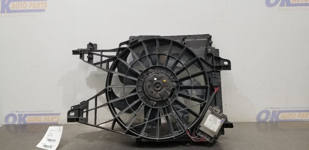 09 CHEVY CORVETTE C6 RADIATOR FAN ASSEMBLY