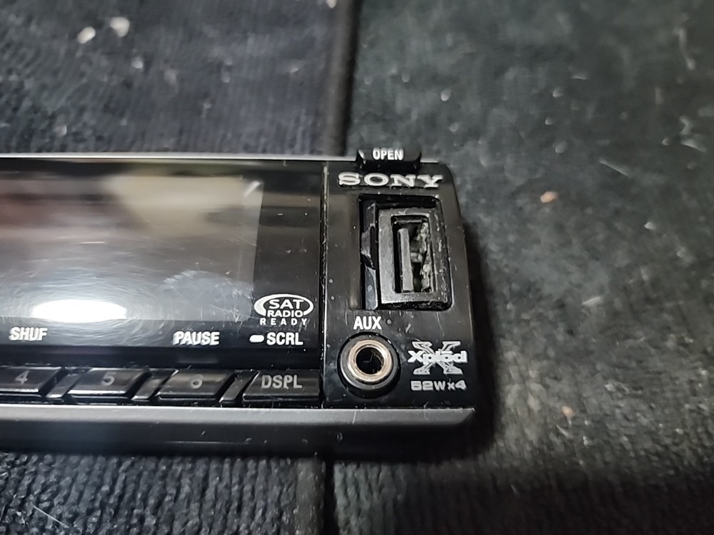 SONY CDX-GT650UI FACEPLATE ONLY TESTED