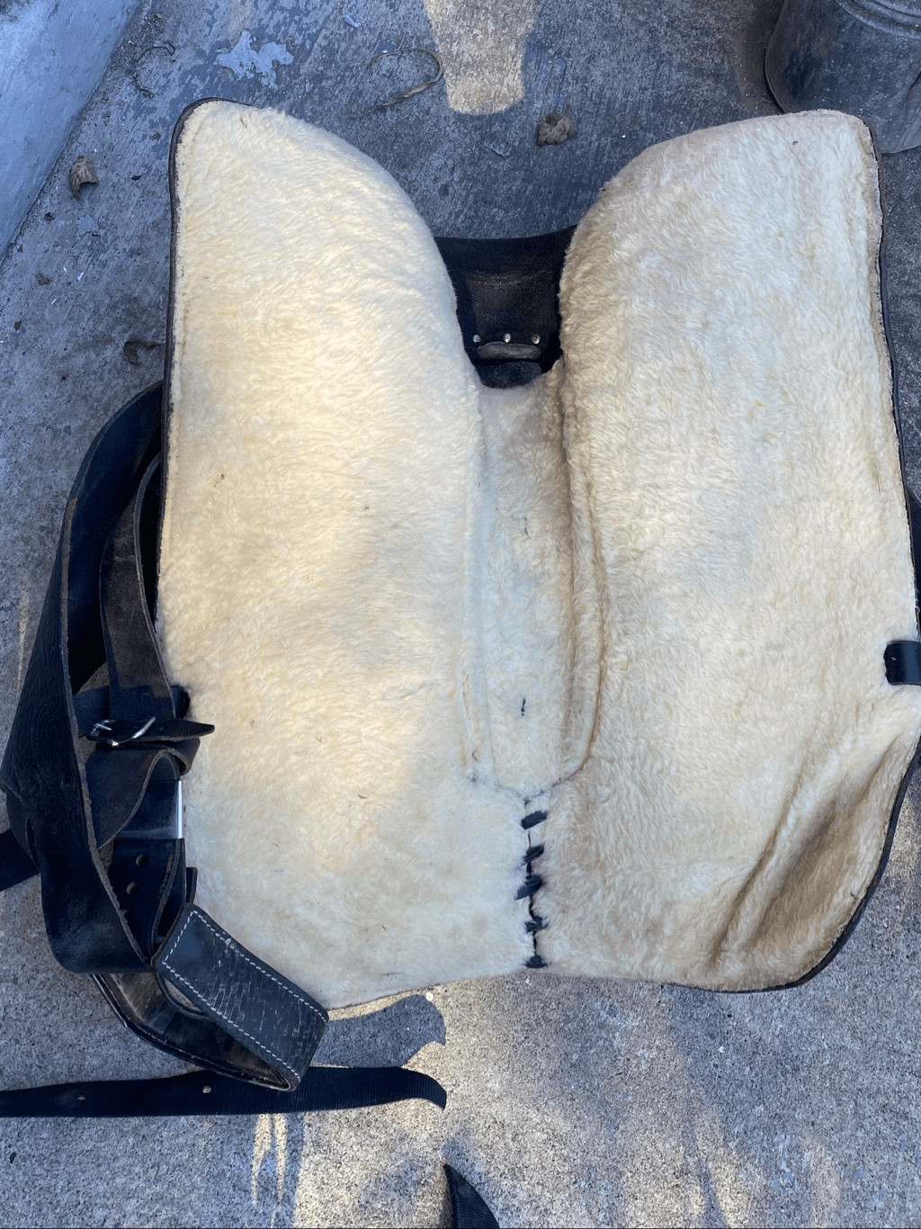 Vintage B Bar B Saddlery Western Horse 16” Saddle Black