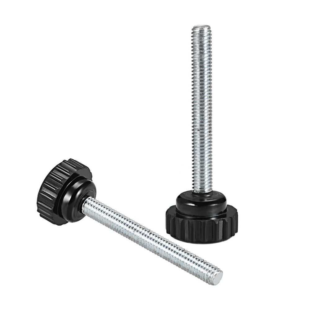 M6 x 50mm male thread knurled locking knobs 10 pcs