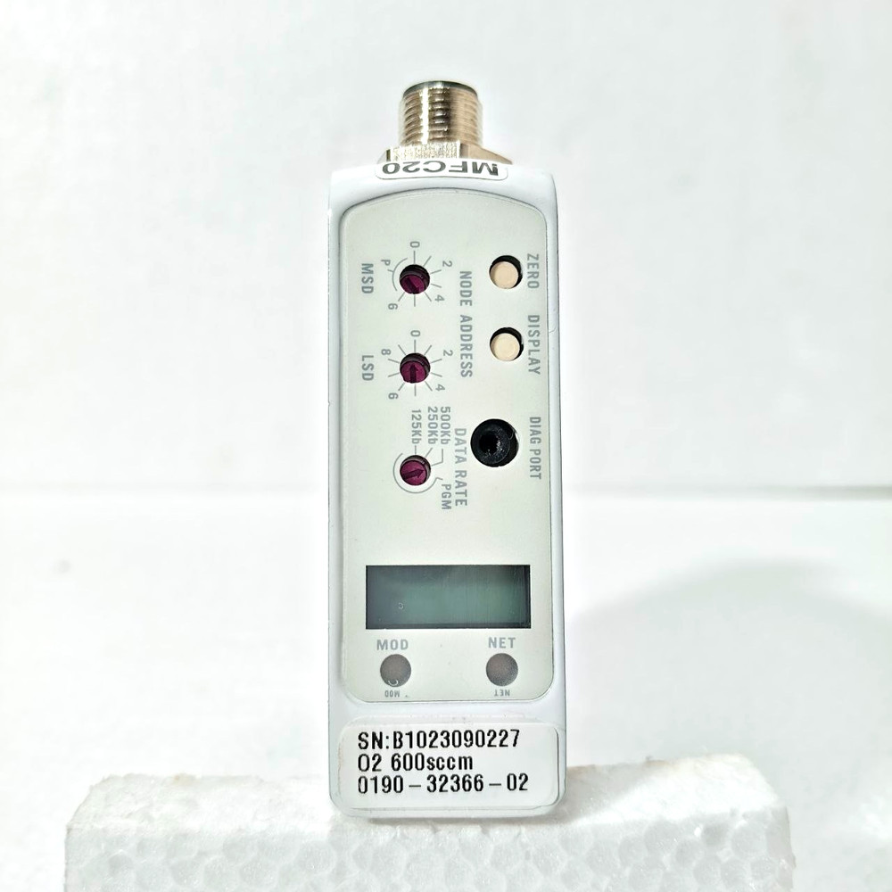 BROOKS GF125C MASS FLOW CONTROLLER O2 600SCCM