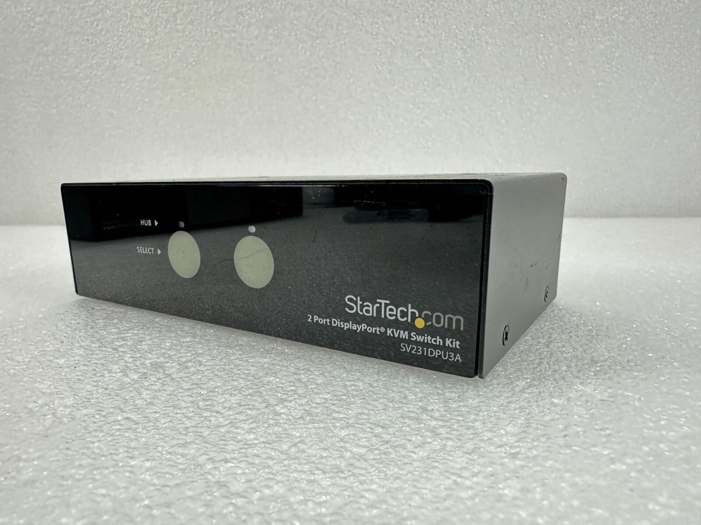 StarTech.com SV231DPU3A StarTech KVM 2-Port DisplayPort Switch FREE SHIPPING 🚚