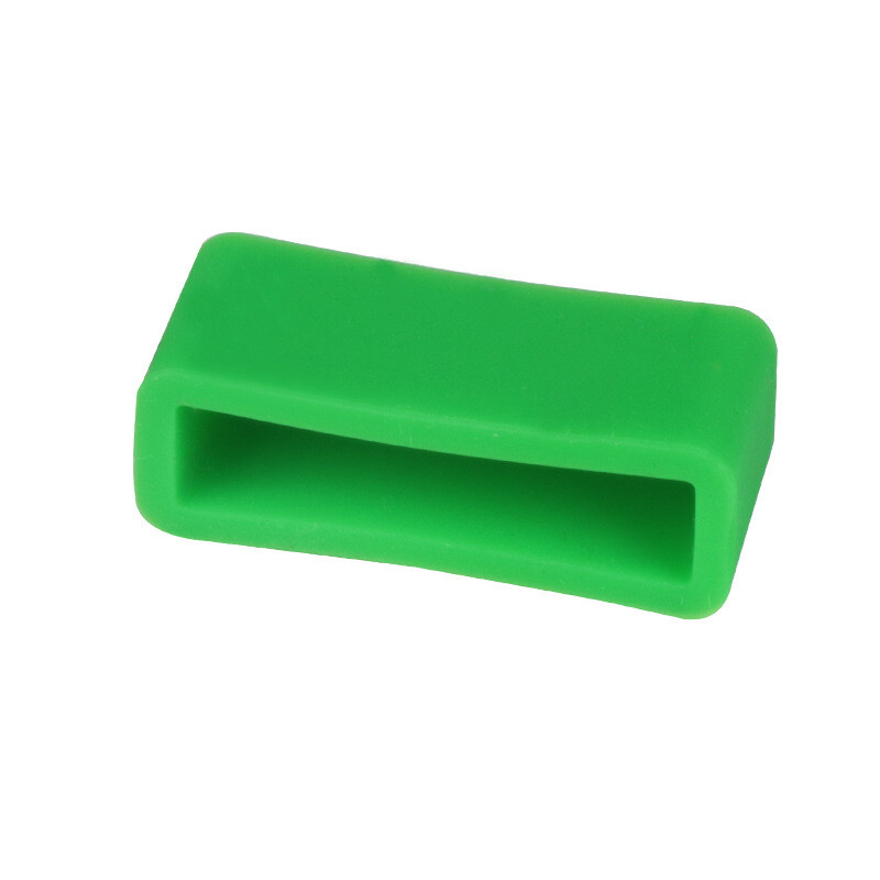 2-Pack Silicone Watch Strap Band Hoop Loop Retainer Buckle Holder Ring Keeper