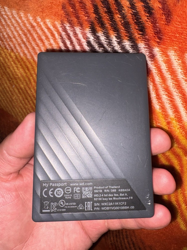 My passport 1tb external hard drive