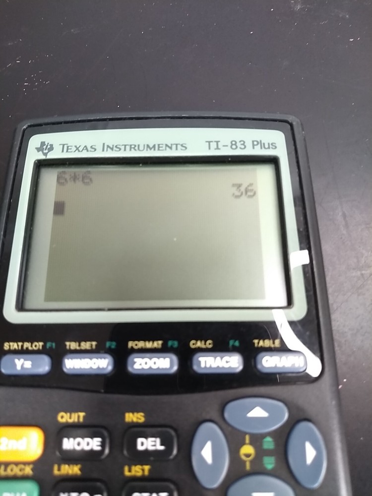 Texas Instruments TI-83 Plus Black