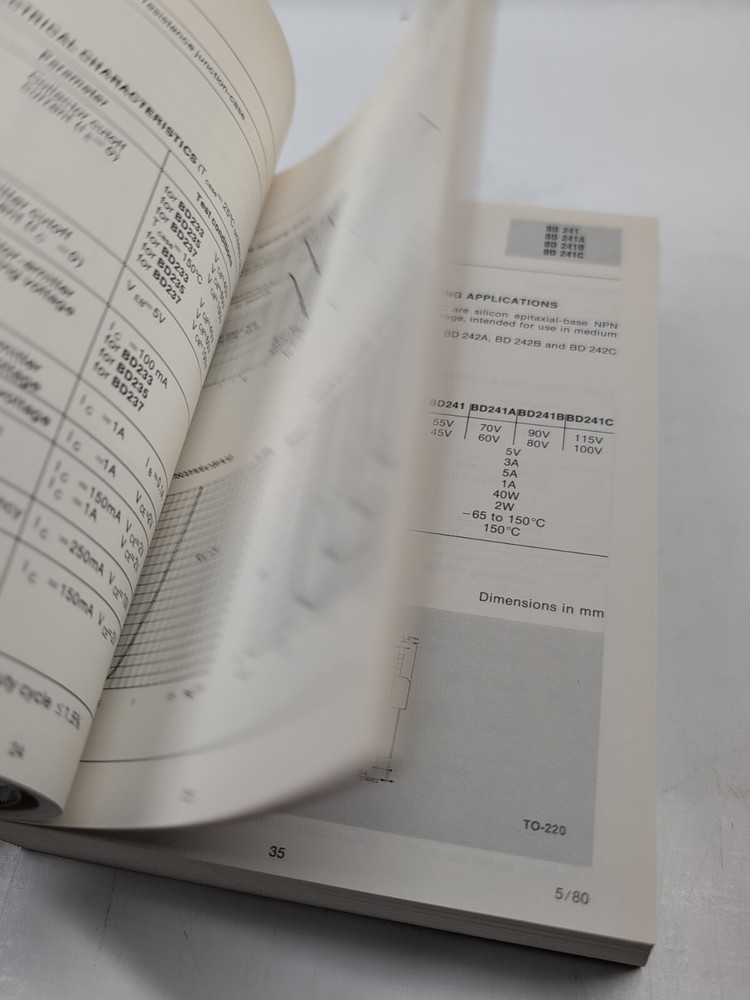 Electronics Data Book: SHS-Thomson Microelectronics, Discrete Power Devices 1980
