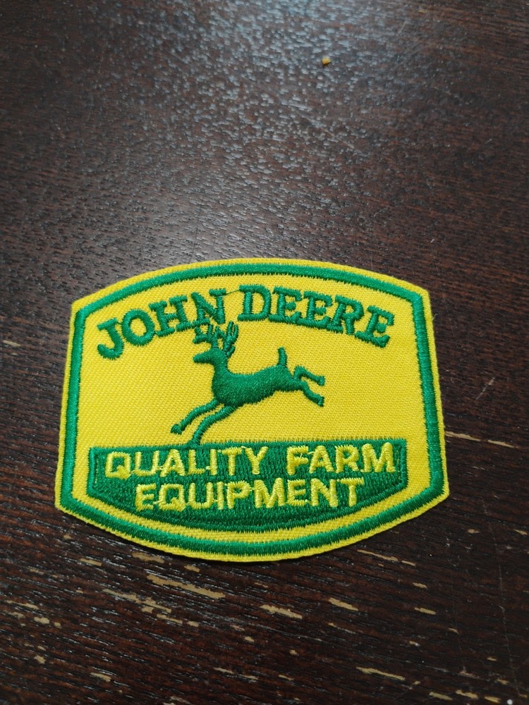 🚜🚜 New John Deere  Embroidered Iron On Patch Free Shipping