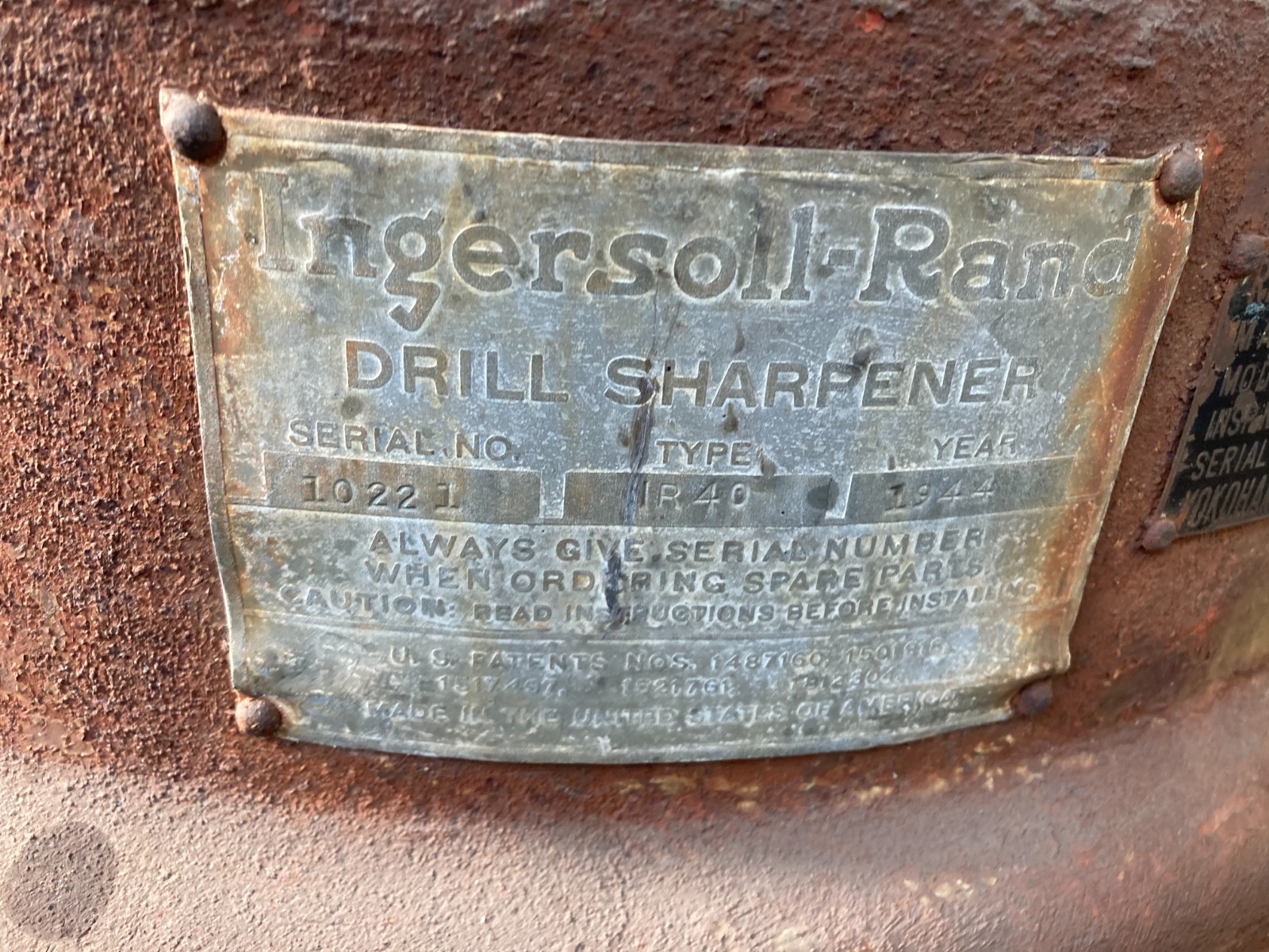 POWER HAMMER iron worker YOKOHAMA ENGINEE R DEDEPOT PARTS AIR OP