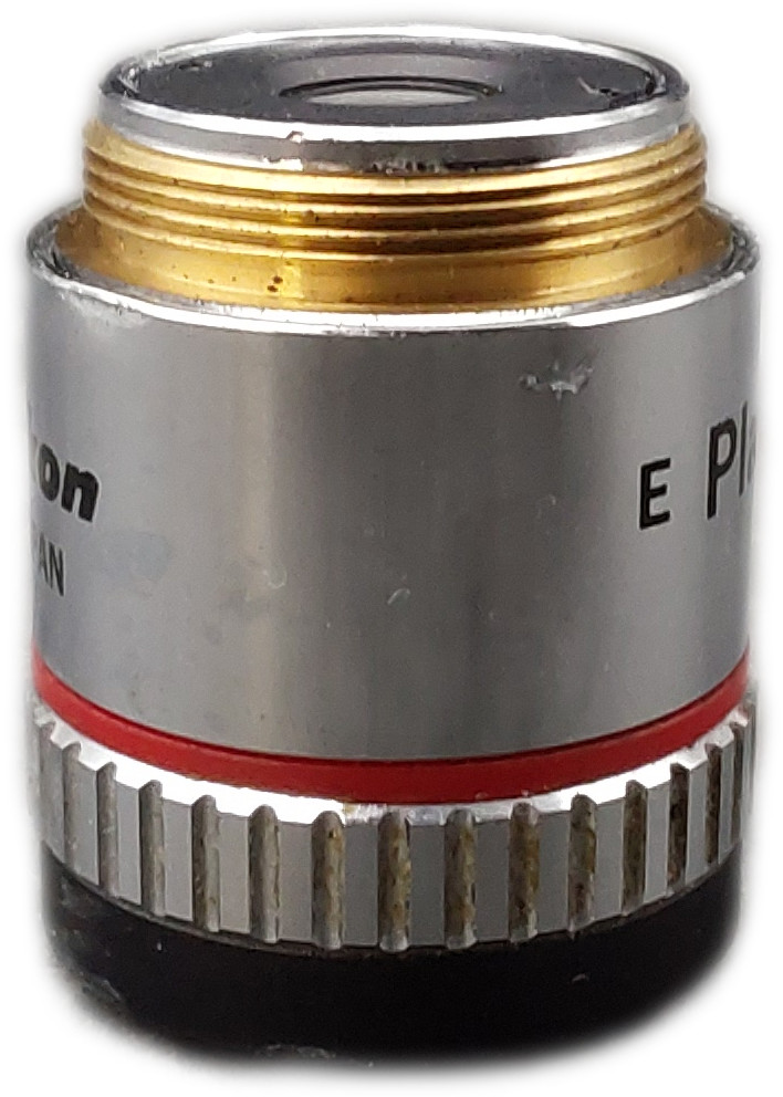Nikon E Plan 4x 0.1 NA Microscope Objective Lens