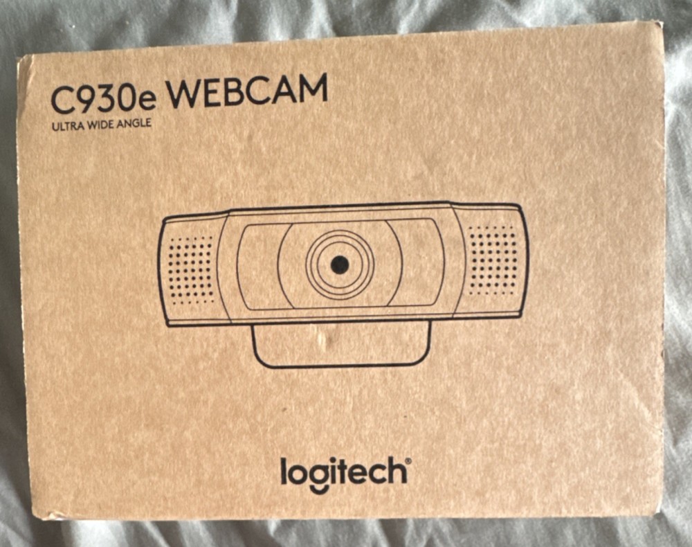 Best offer Logitech C930e Ultra Wide Angle USB Webcam sealed