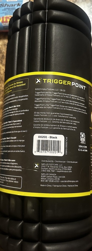 Trigger Point Performance TPT-GRDBW The Grid Black Foam Roller - Black