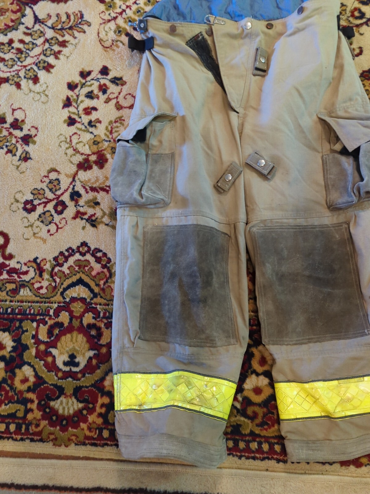 Retired Firefighter Gear Turnout Pants FIRE USED Size 38 X 26 See Pics