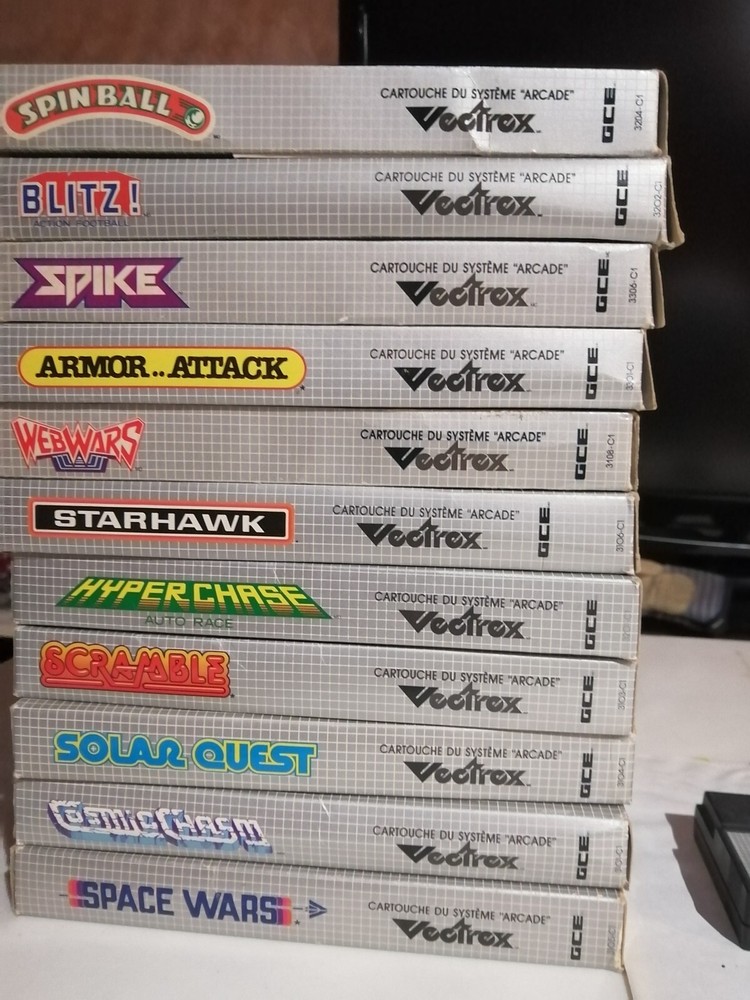 Working Vextex Game System & Games