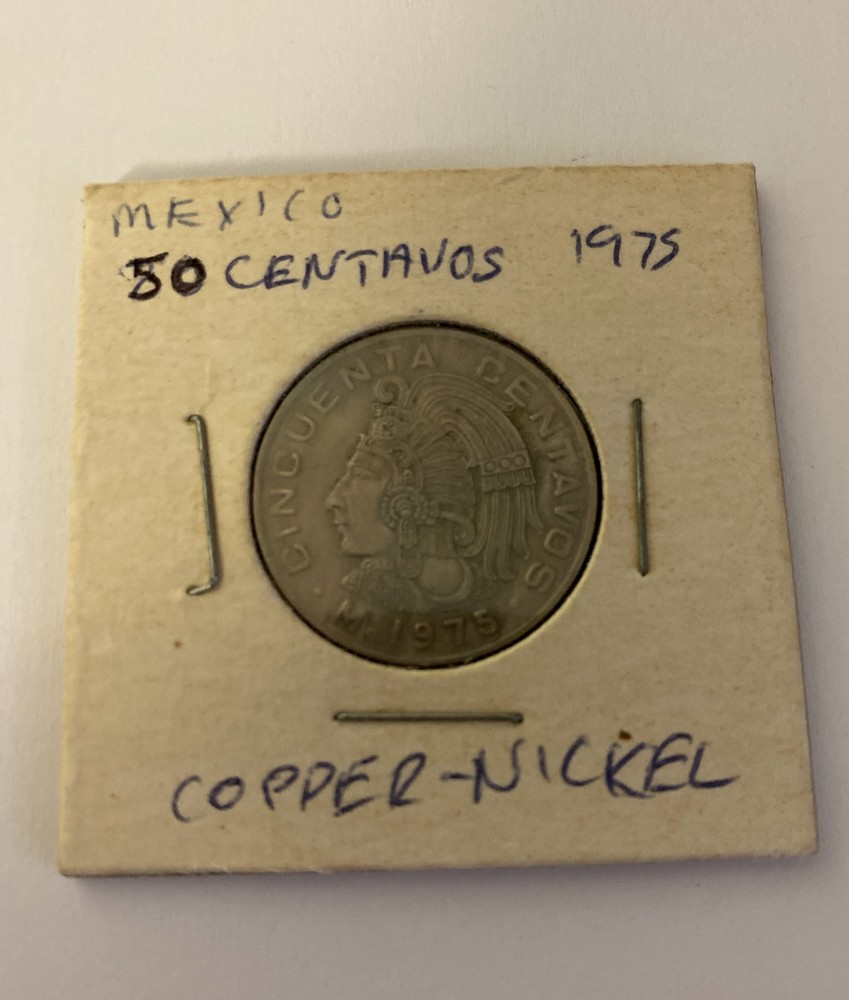 1975 Mexico 50 Centavos Coin B16