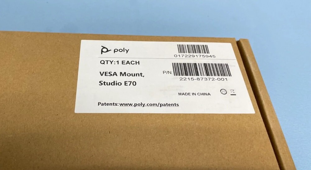 Poly Studio 2215-87372-001 - Poly E70 Vesa Mounting Bracket NEW