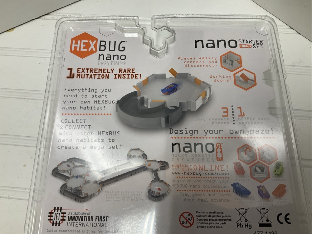 HEXBUG Nano Starter Set New in Package