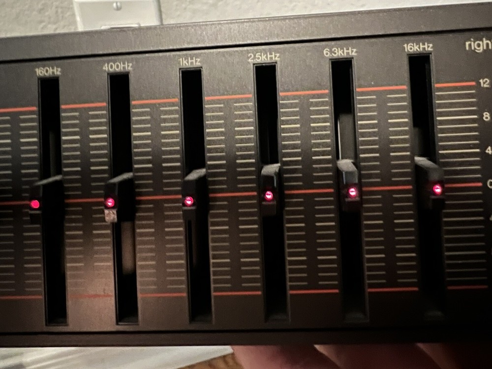 Technics SH-8029 Stereo Graphic Equalizer Spectrum Analyzer