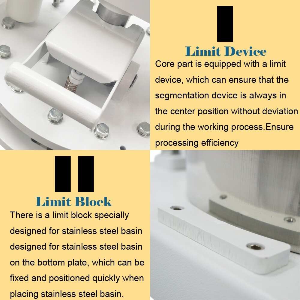 10 Pieces Manual Dough Divider Dividing Machine Cutter Bakery Bread Maker