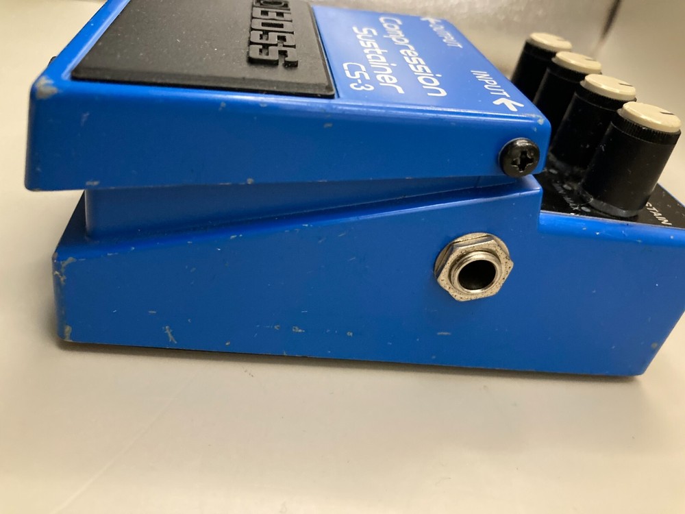 BOSS CS-3 Compression Sustainer Effects Pedal Tested Working