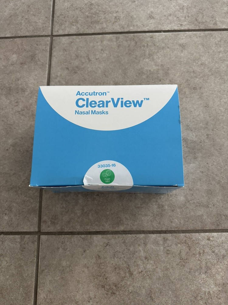 Accutron Clearview Classic Nasal Masks - 12 Count